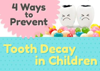 North Reading dentist, Dr. Judy Marcovici at Inertia Dental shares four easy ways to help prevent tooth decay in children so they can have a head start on a healthy, happy smile for life.