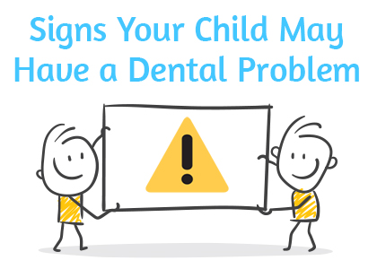 North Reading dentists at Inertia Dental let parents know their child might have a dental problem if they’re exhibiting these symptoms.