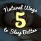 5 Natural Ways to Sleep Better (featured image)